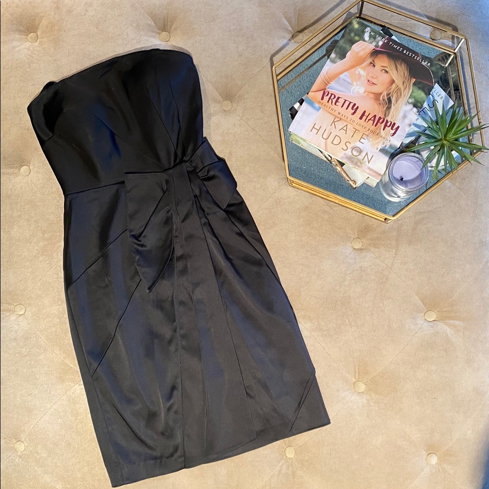 Black strapless dress - Picture 1 of 3